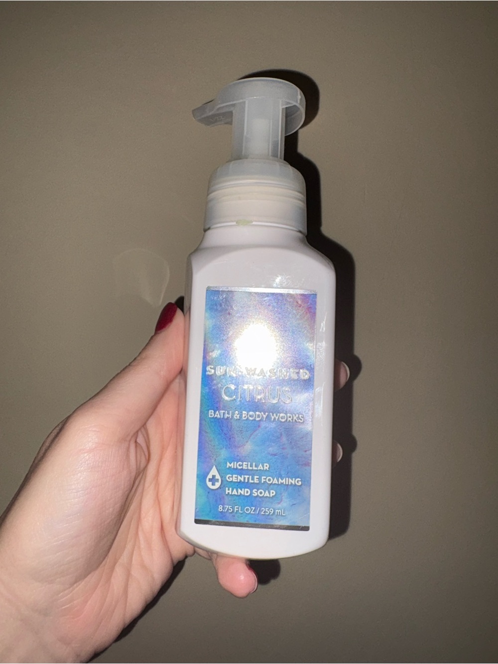Bath & Body Works Sun-Washed Citrus Gentle Foaming Hand Soap - White